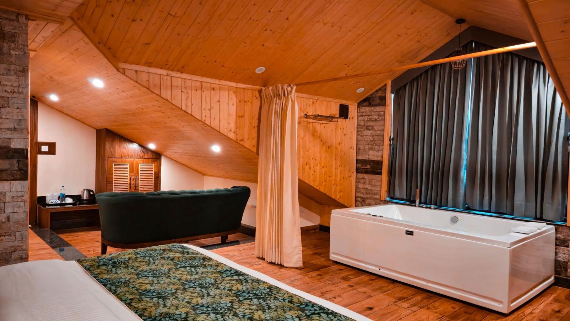 Hotel Nazaara - A Luxe Retreat Manāli Exterior foto