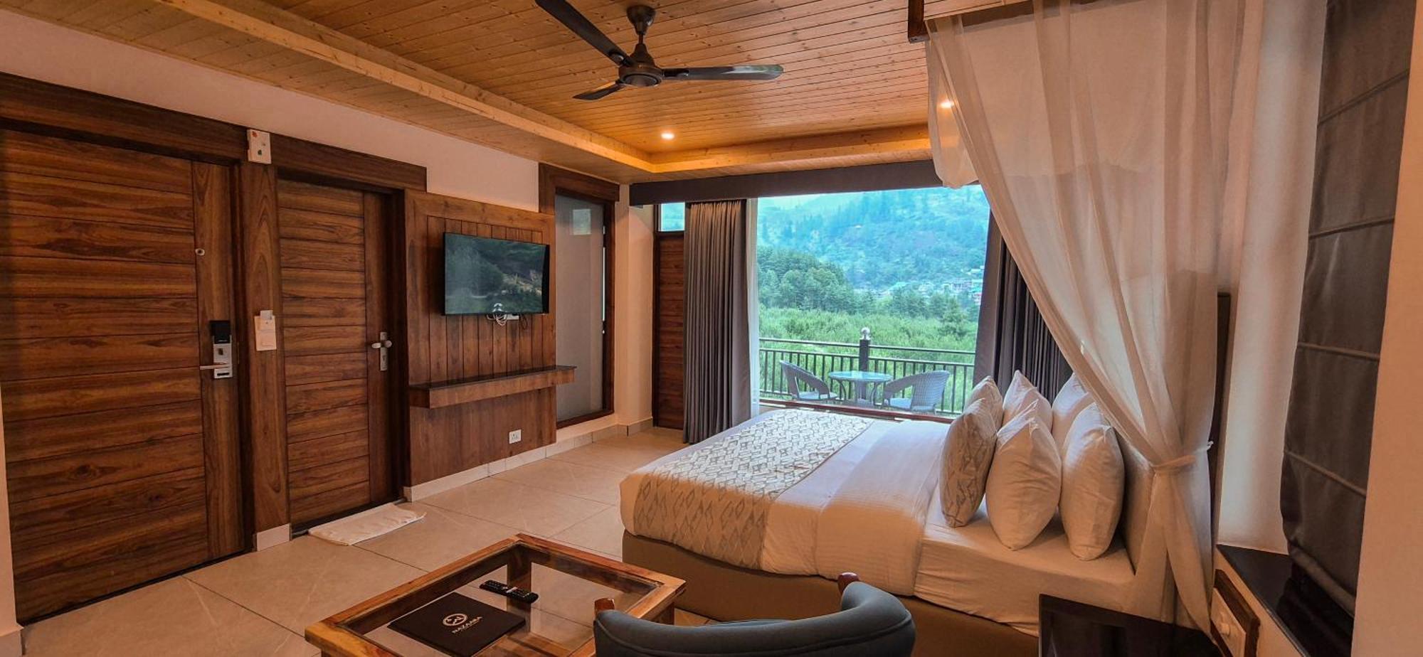 Hotel Nazaara - A Luxe Retreat Manāli Exterior foto