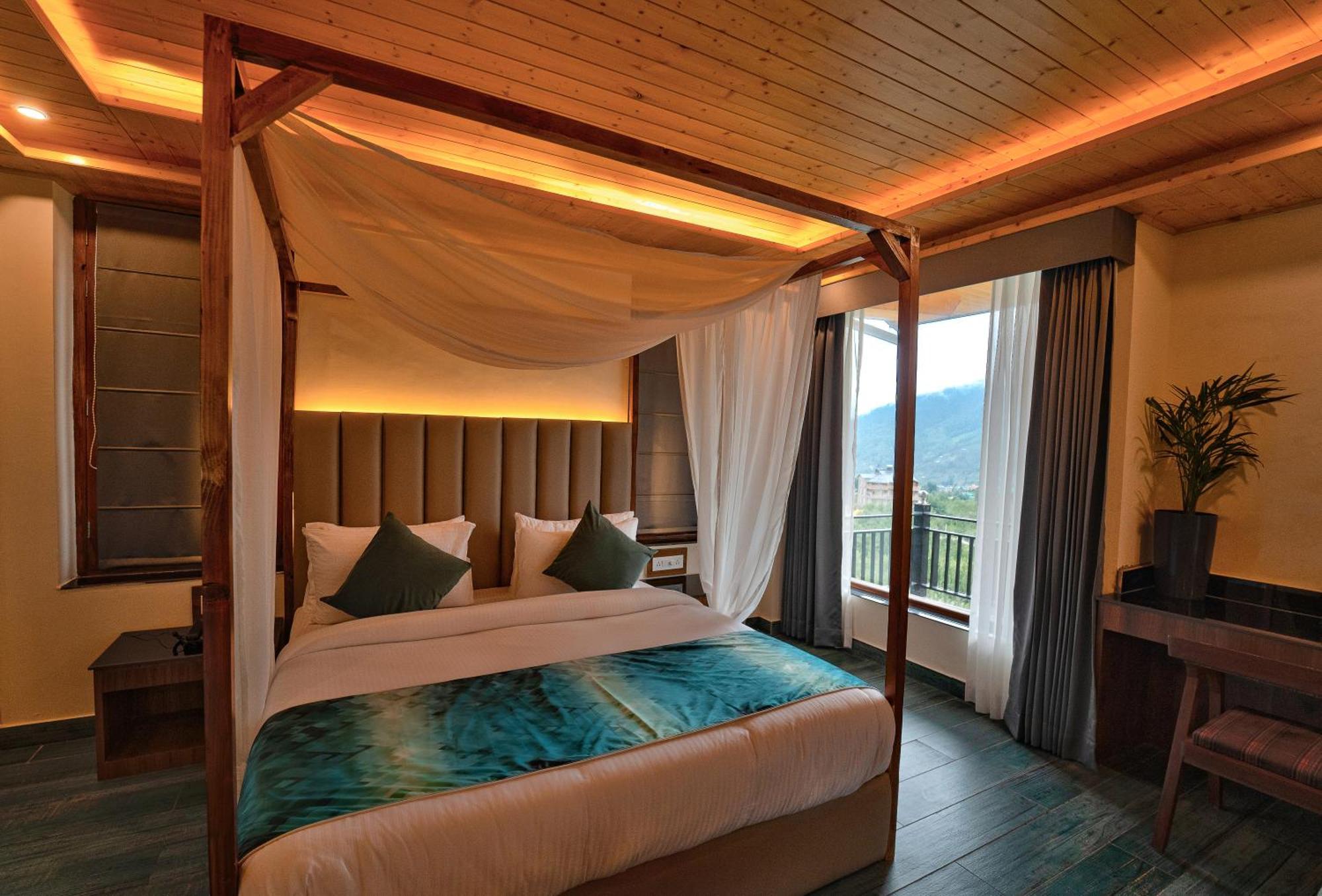 Hotel Nazaara - A Luxe Retreat Manāli Exterior foto