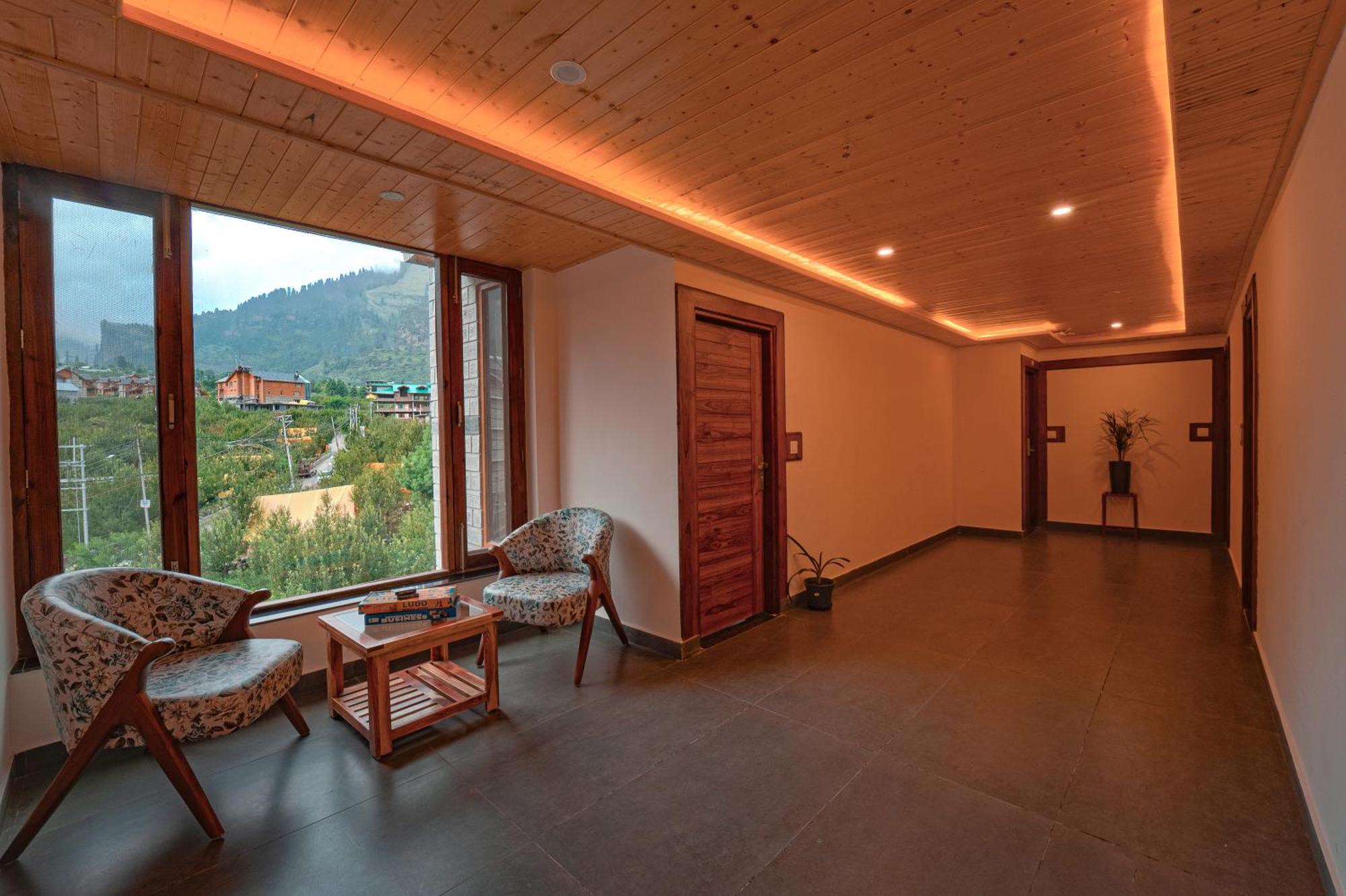 Hotel Nazaara - A Luxe Retreat Manāli Exterior foto