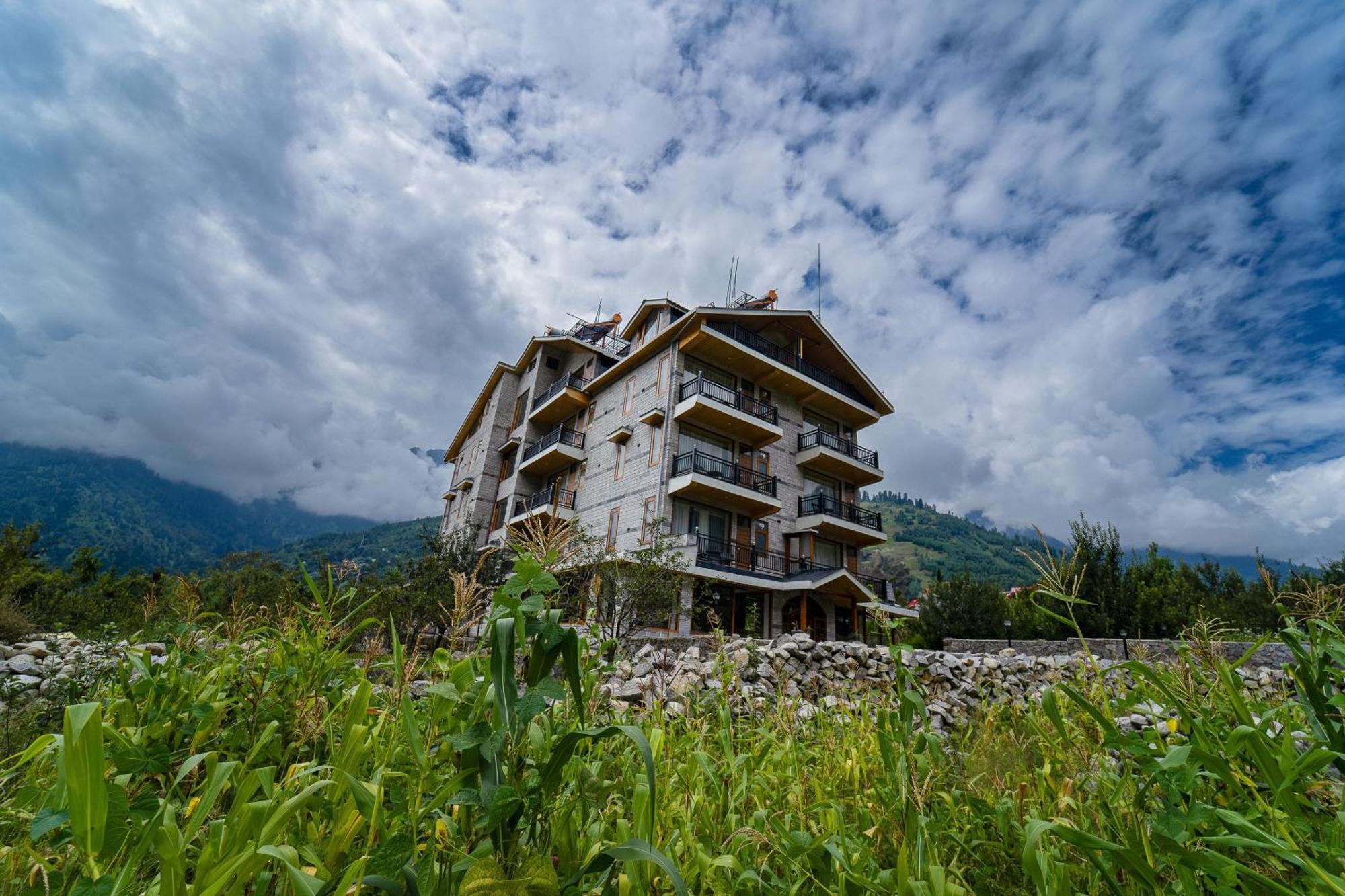 Hotel Nazaara - A Luxe Retreat Manāli Exterior foto