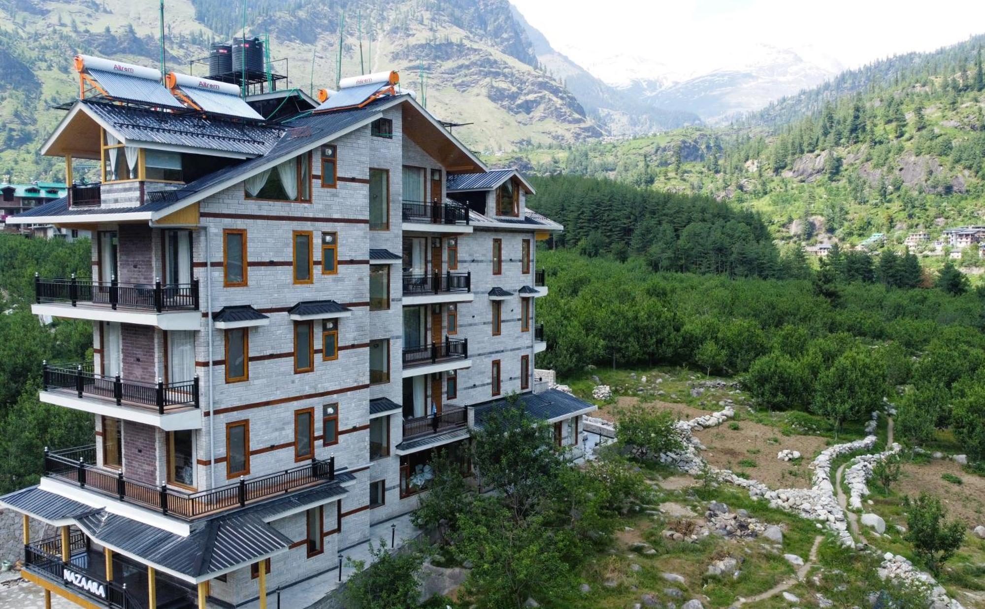 Hotel Nazaara - A Luxe Retreat Manāli Exterior foto